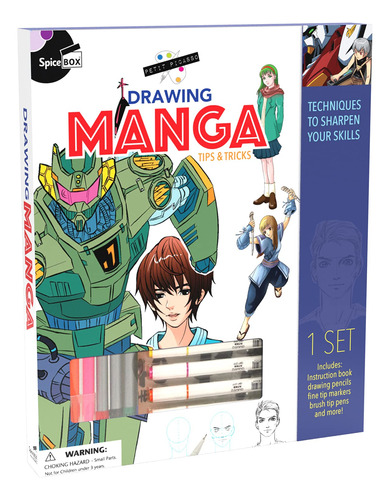 Spicebox Kits De Arte Para Nios Petit Picasso Drawing Manga,