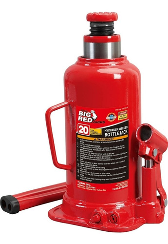 Gato De Botella 20 Toneladas Big Red
