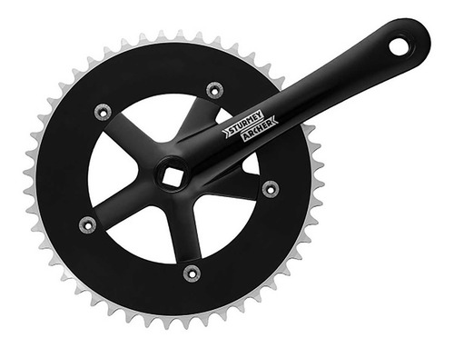 Imagen 1 de 1 de Plato Y Palanca Single Speed Sturmey Archer Fct20 48t Ciclos