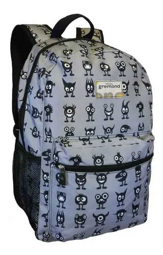 Mochila Escolar Estampas Hombre Mujer Gremond