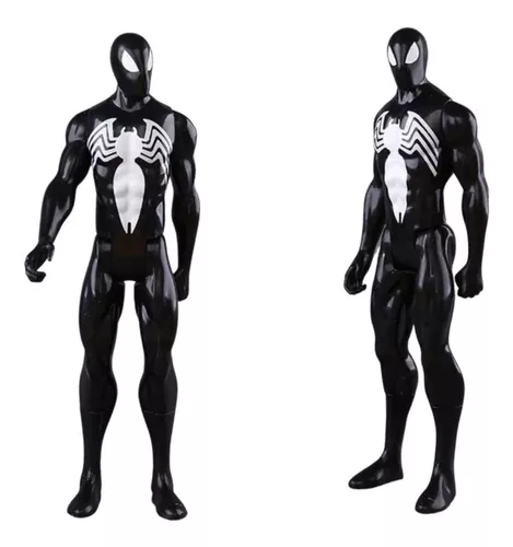 Boneco do Homem-Aranha Preto (19cm) - Action Figure Marvel - Zaplox  Colecionáveis