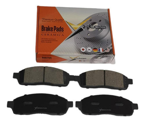 Balatas Delanteras Cerámicas Ford F-150 04-05, Lobo 04-09