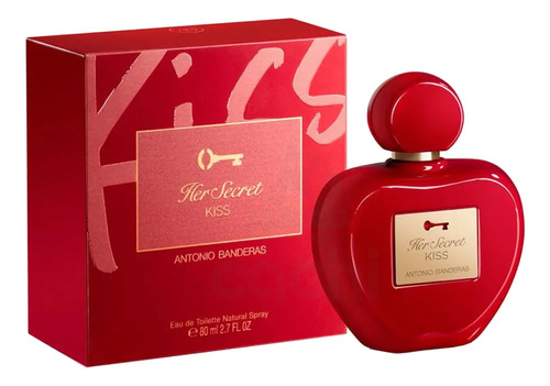 Perfume Antonio Banderas Her Secret Kiss Edt 80ml