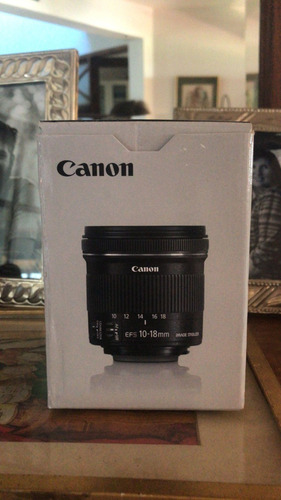 Imagen 1 de 2 de Lente Canon Efs 10-18 Nuevo