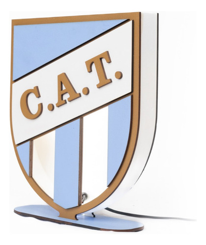 Velador Escudo Club Atlético Tucumán Led Premium Futbol