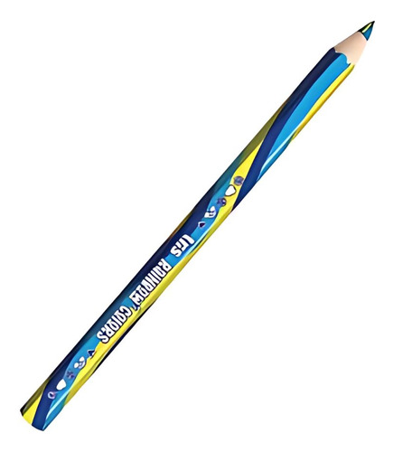 Lápis De Cor Jumbo Rainbow Mina Multicolorida - Tris