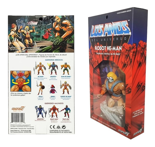Masters Of The Universe Robot He Man Original