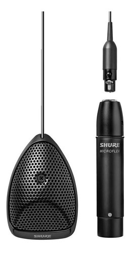 Microfono Shure Mx391/s Condenser Super-cardiod Color Negro