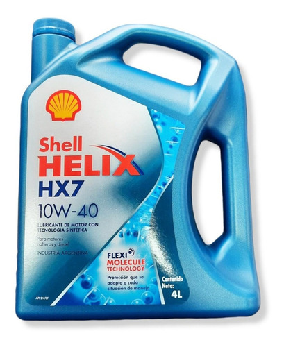 Aceite Semi Sintetico Shell Helix Hx7 10w40 