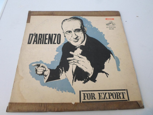 Juan D'arienzo - D'arienzo For Export - Vinilo Argentino