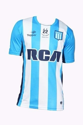 Camiseta Racing Titular Niños Topper 2016 Despedida Milito