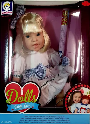 Boneca Dolls With Love Reborn - Cotiplás - Button Shop