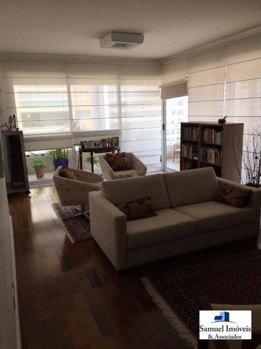 Imagem 1 de 15 de Apartamento Com 3 Dormitórios À Venda, 210 M² Por R$ 3.000.000,00 - Brooklin - São Paulo/sp - Ap2065