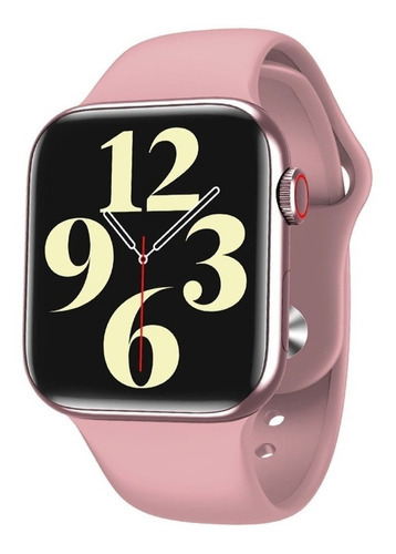 Smartwatch Hw16 44mm Relogio Tela Infinita Troca Foto      Cor Da Caixa Rosa