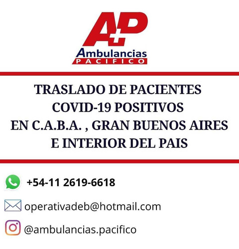 Imagen 2 de 2 de Traslado De Pacientes - Servicio De Ambulancias.