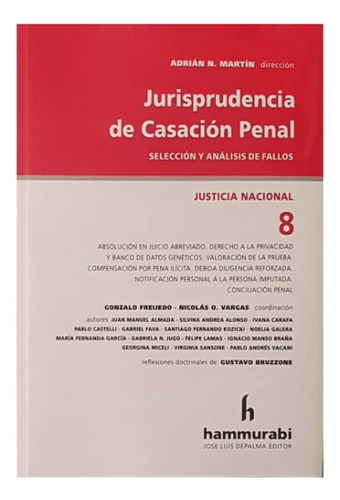 Jurisprudencia De Casación Penal - Justicia Nacional - 8 - M