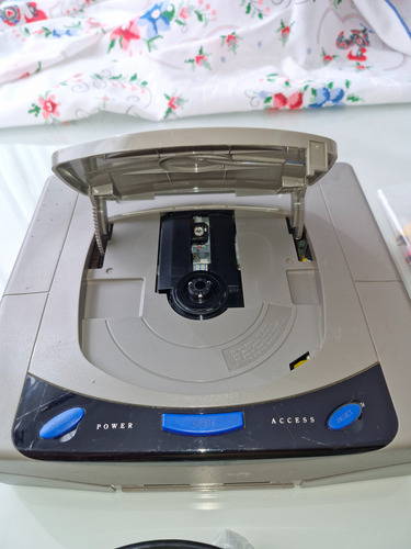Sega Saturn Cinza Japonês Completo Sega Saturno Cinza (Usado)