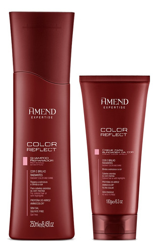 Amend Expertise Color Reflect Shampoo E Creme Blindagem Cor