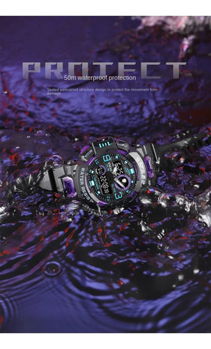 Smael Multi Function Waterproof Luminous Watch