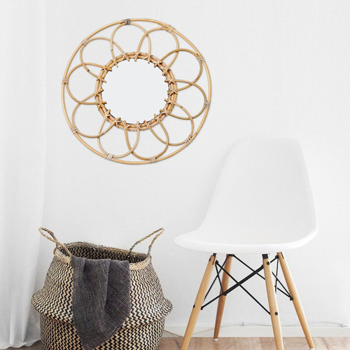 Espejo De Pared Circular Colgante De Dia Interior 18cm Para