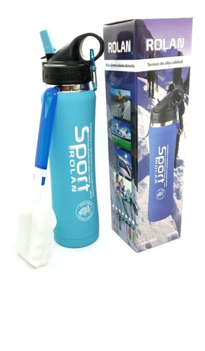 Botella Térmica Sport Rolan Frío Calor 500cc Pico Irrompible