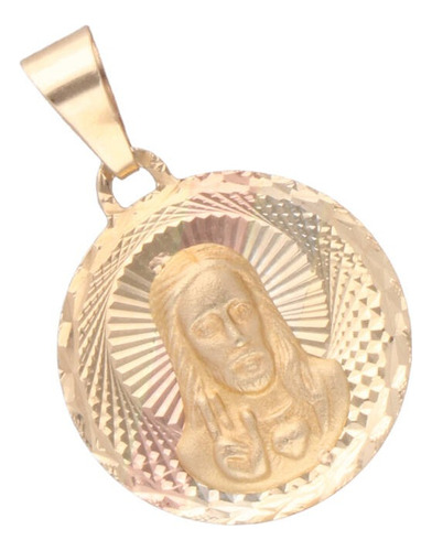 Medalla De 14k  Oro Amarillo, 0.7 Gramos