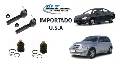 2 Extremos 2 Rotulas Suspension Neon 00/ Pt Cruiser  U.s.a