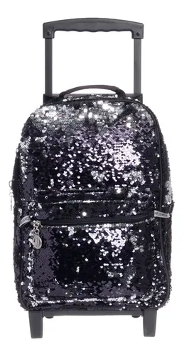 Mochilas con lentejuelas y carrito hot sale