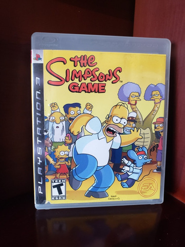 The Simpsons Game Playstation 3 Físico Completo