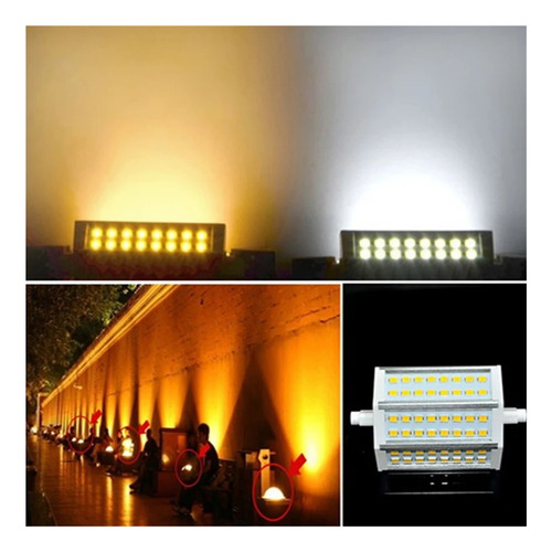 Bombilla Led For Lámpara J118 Smd5050 R7s De Alta Potencia,