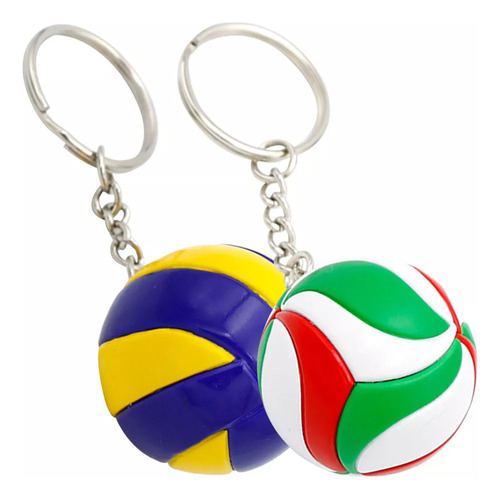 . Llaveros De Voleibol Personalizados Creativos Portátiles