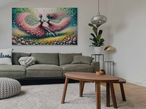 Cuadro Calidad Arte En Lienzo Con Bastidor En 70x40cm N1274