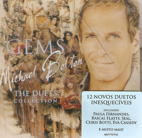 Cd Michael Bolton Gems The Duets Collection, versión de álbum estándar sellada