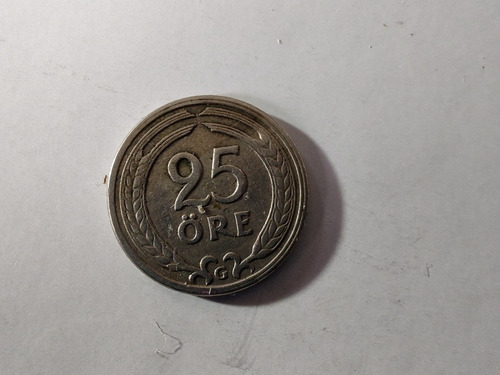 Moneda Suecia 25 Ore 1940 (x1270