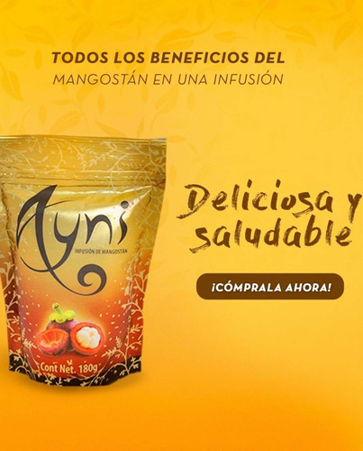 Ayni Infusión De Mangostan