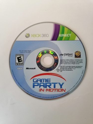 Game Party In Motion Xbox 360 Kinect (Reacondicionado)