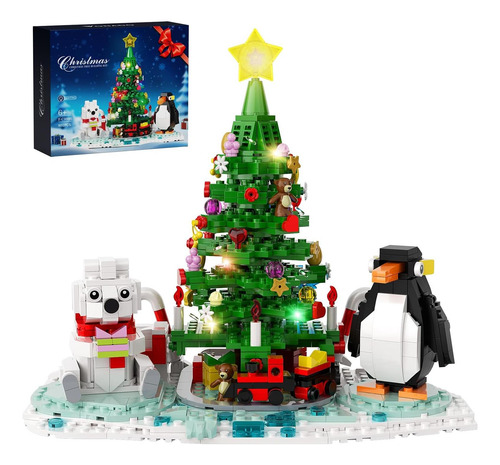 Kit De Construcción De Árbol De Navidad, Bloque De Construcc