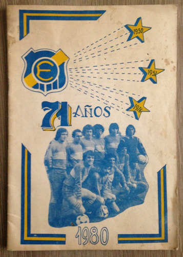 Everton Aniversario Futbol Viña Del Mar 1980