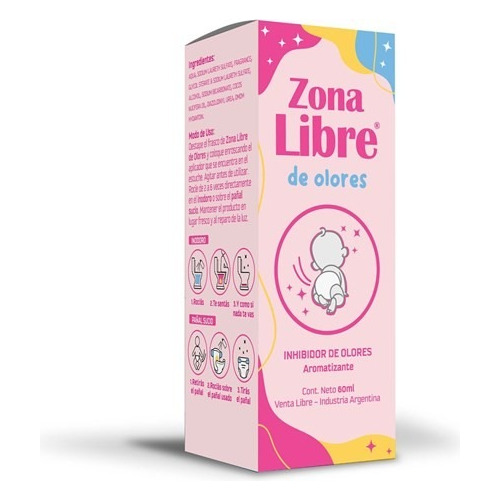 Zona Libre De Olores Inhibidor Y Aromatizante 60ml