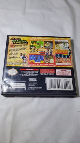 Mario And Luigi Bowser Inside Story Nintendo Ds (Usado)