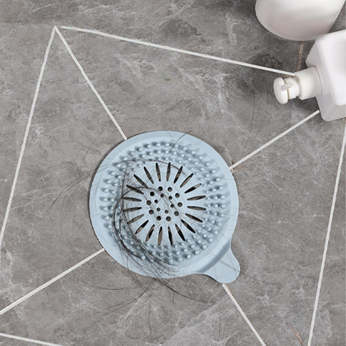 3 Tapón De Bañera, Alfombrilla De Drenaje De Azul Claro