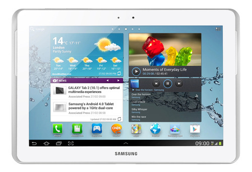 Tablet  Samsung Galaxy Tab Tab 2 2012 GT-P5110 10.1" 16GB color blanco y 1GB de memoria RAM