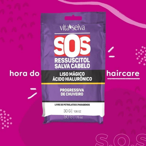 Imagem 9 de 12 de Kit Progressiva Chuveiro+ Biotina+ Cresce Forte Vita Seiva