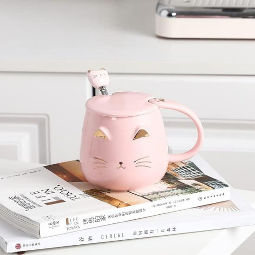 Taza De Gato Yuwu Linda Taza De Café Regalos Para Los Amante