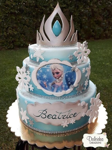 Tortas Personalizadas Frozen Anna Elsa Olaf Pedidos Express!