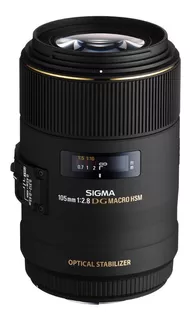 Lente Sigma 105mm F2.8 Dg Os Macro Para Nikon F