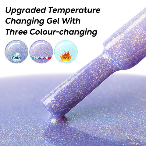 Aimeili Chameleon, Esmalte Gel Que Cambia De Color 10ml