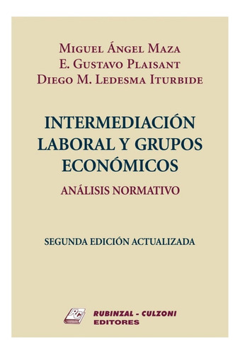 Intermediación Laboral Y Grupos Económicos