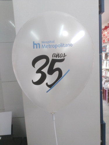Imagen 6 de 10 de Globos Impresos Publicitarios (personalizados)