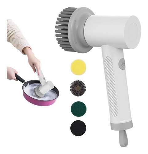 Electric Swivel Scrubber - Ideal Cordless Electric Swivel